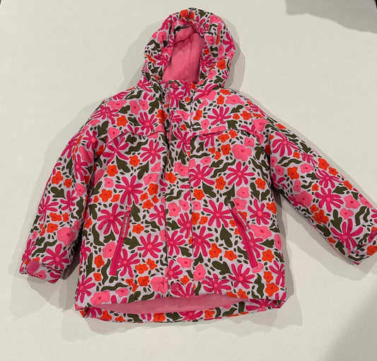 #160 Girls 5T Cat and Jack really warm 3-in-1 coat