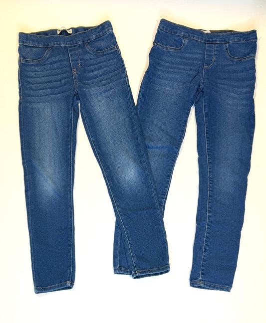 155 Girls Size 8 Levis Pull on Soft stretchy Jeggings