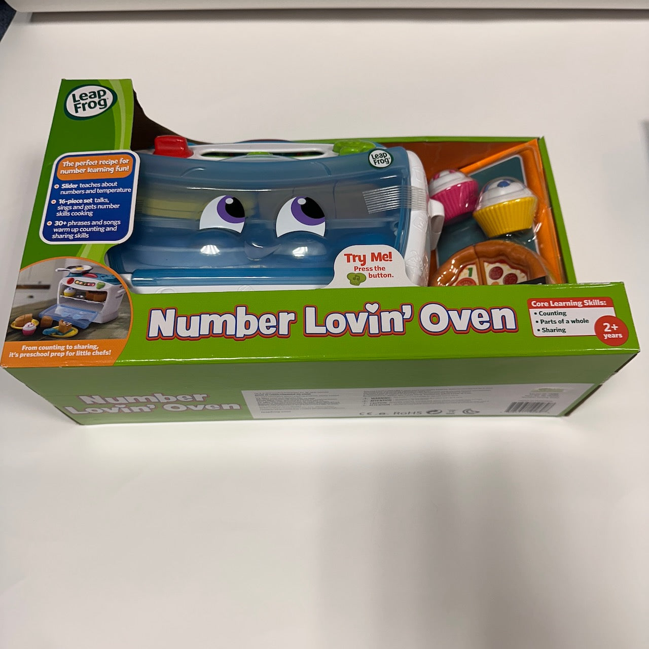 #4 leap frog number lovin oven 2yr+