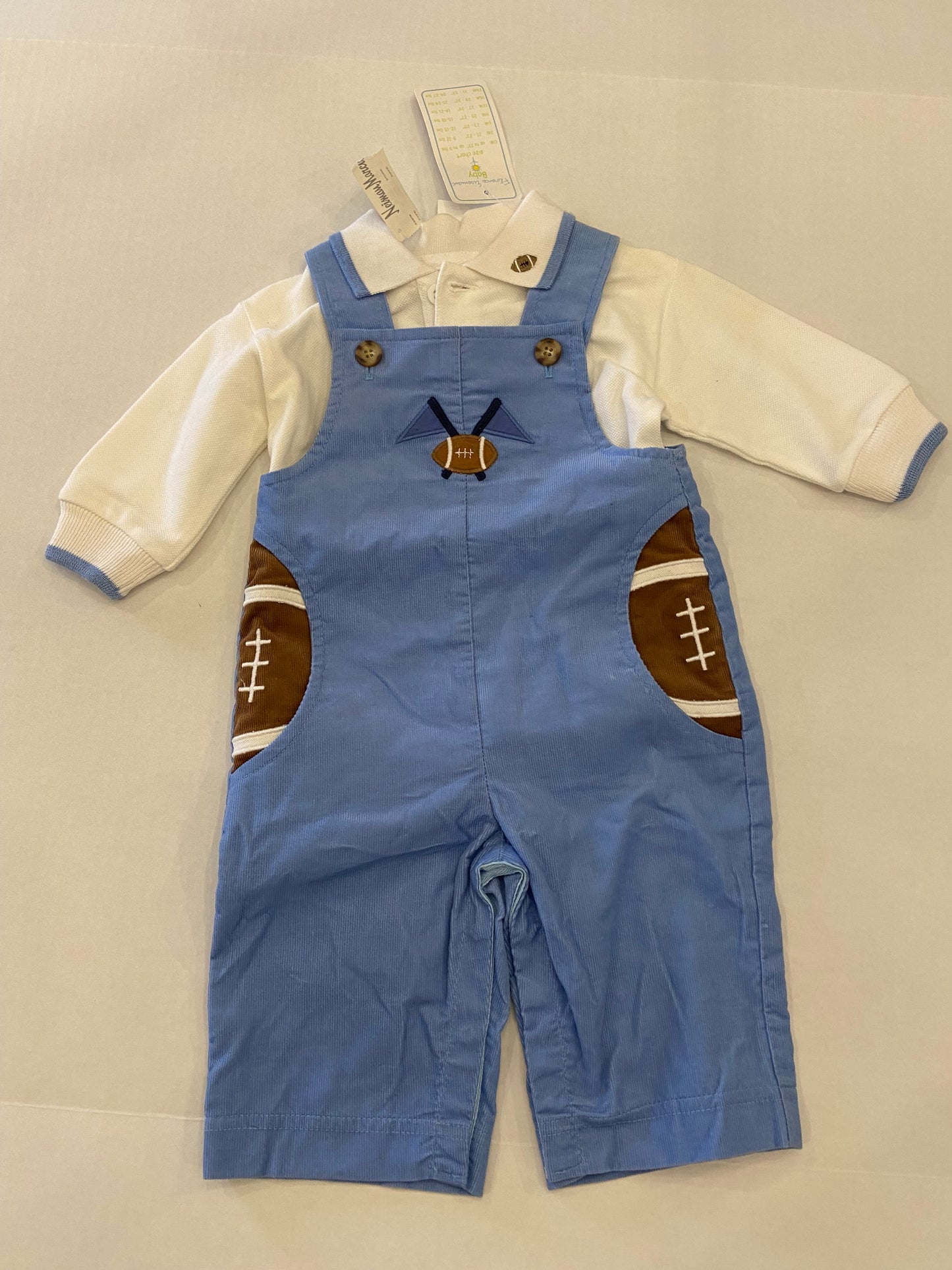 Boys 6m Florence Eiseman NWT Footbal outfit from Nieman Marcus