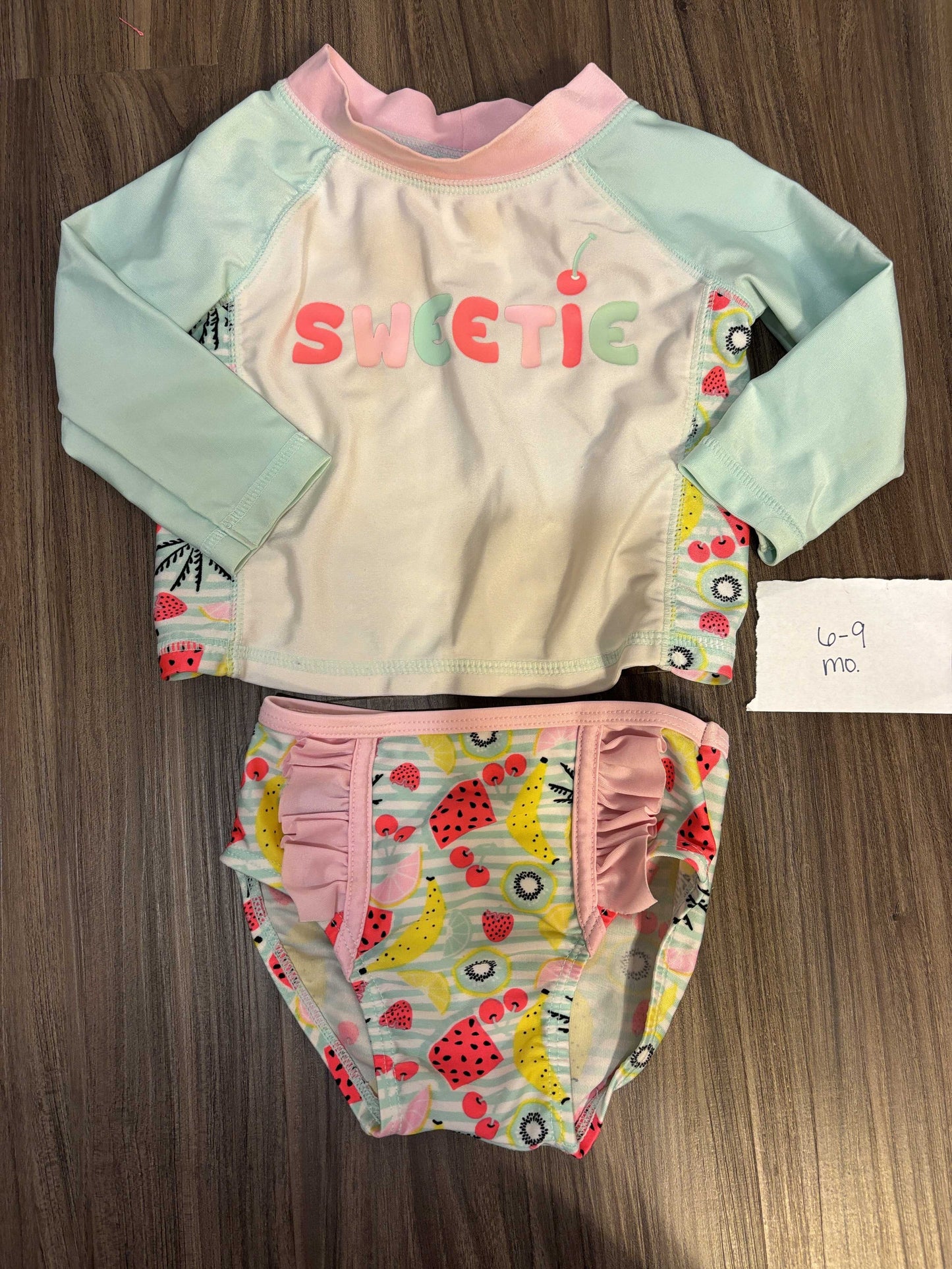 #77 - 6-9 Mo - GUC Sweetie Swimsuit