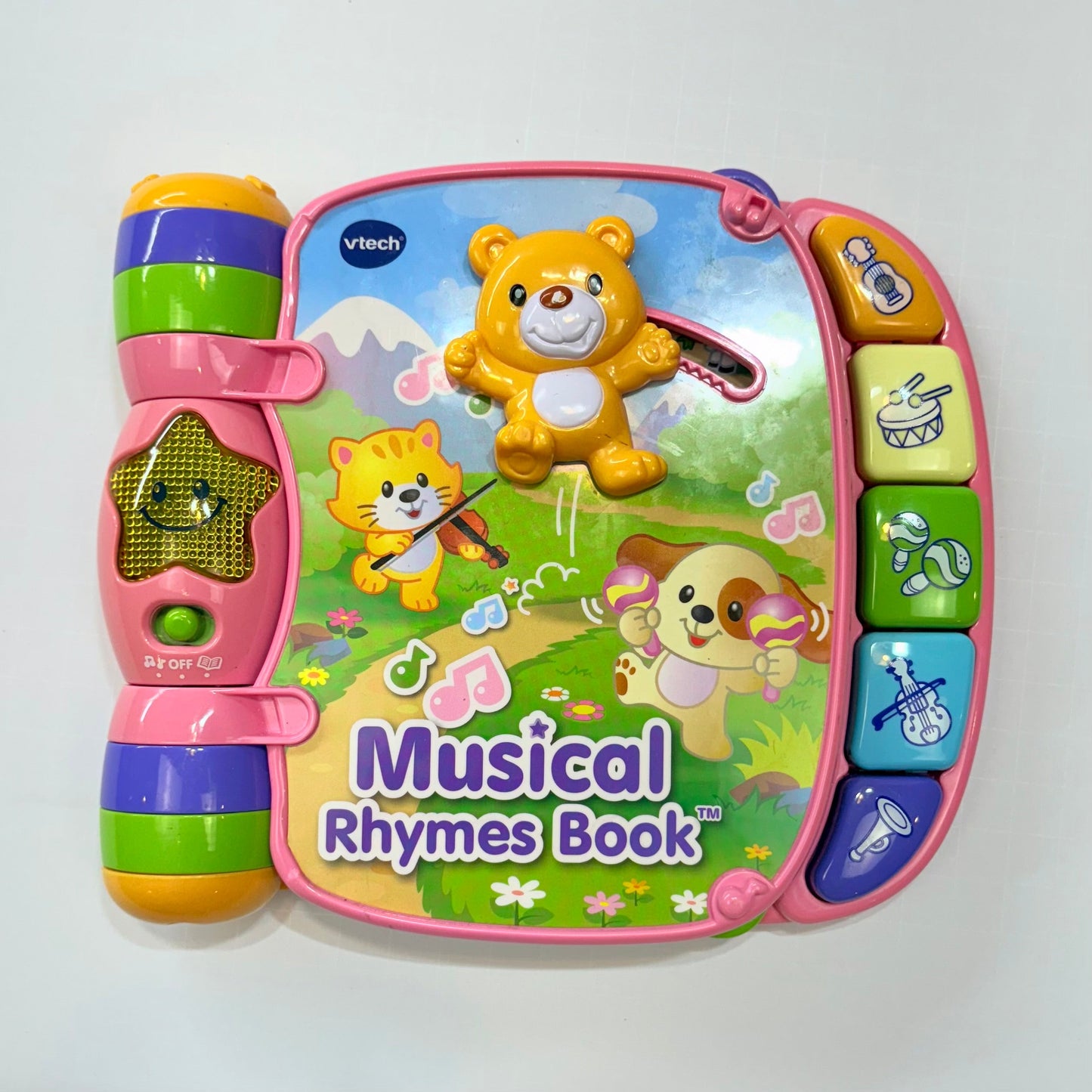 Seller 189 vtech Pink Musical Rhymes Book