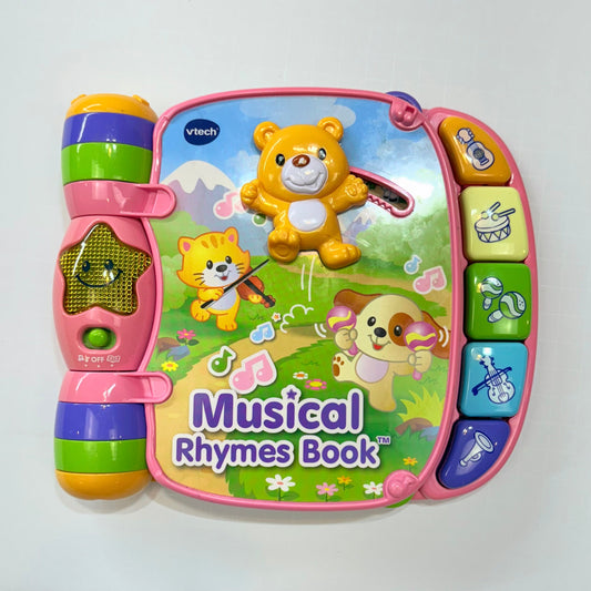 Seller 189 vtech Pink Musical Rhymes Book