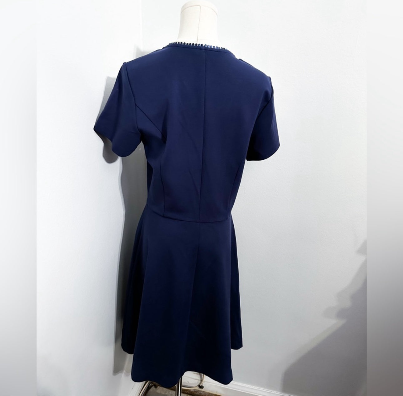 #111 Womens Draper James Navy Blue Dress medium