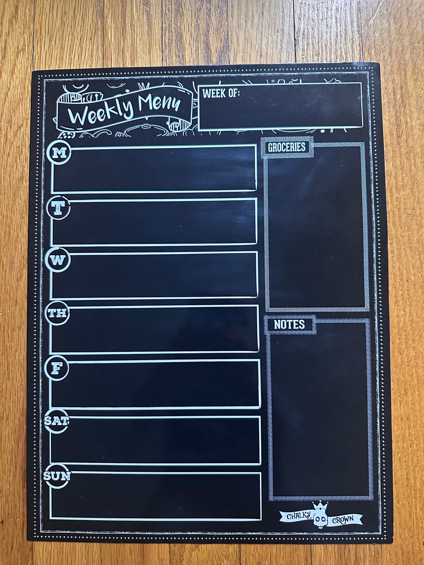 #94 Magnetic Weekly Menu