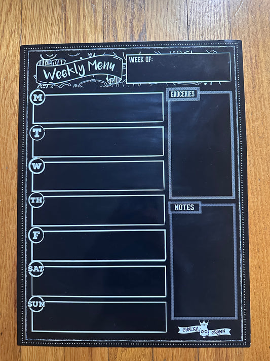 #94 Magnetic Weekly Menu