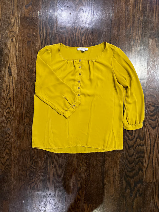 Forever 21 Chartreuse Blouse (S)
