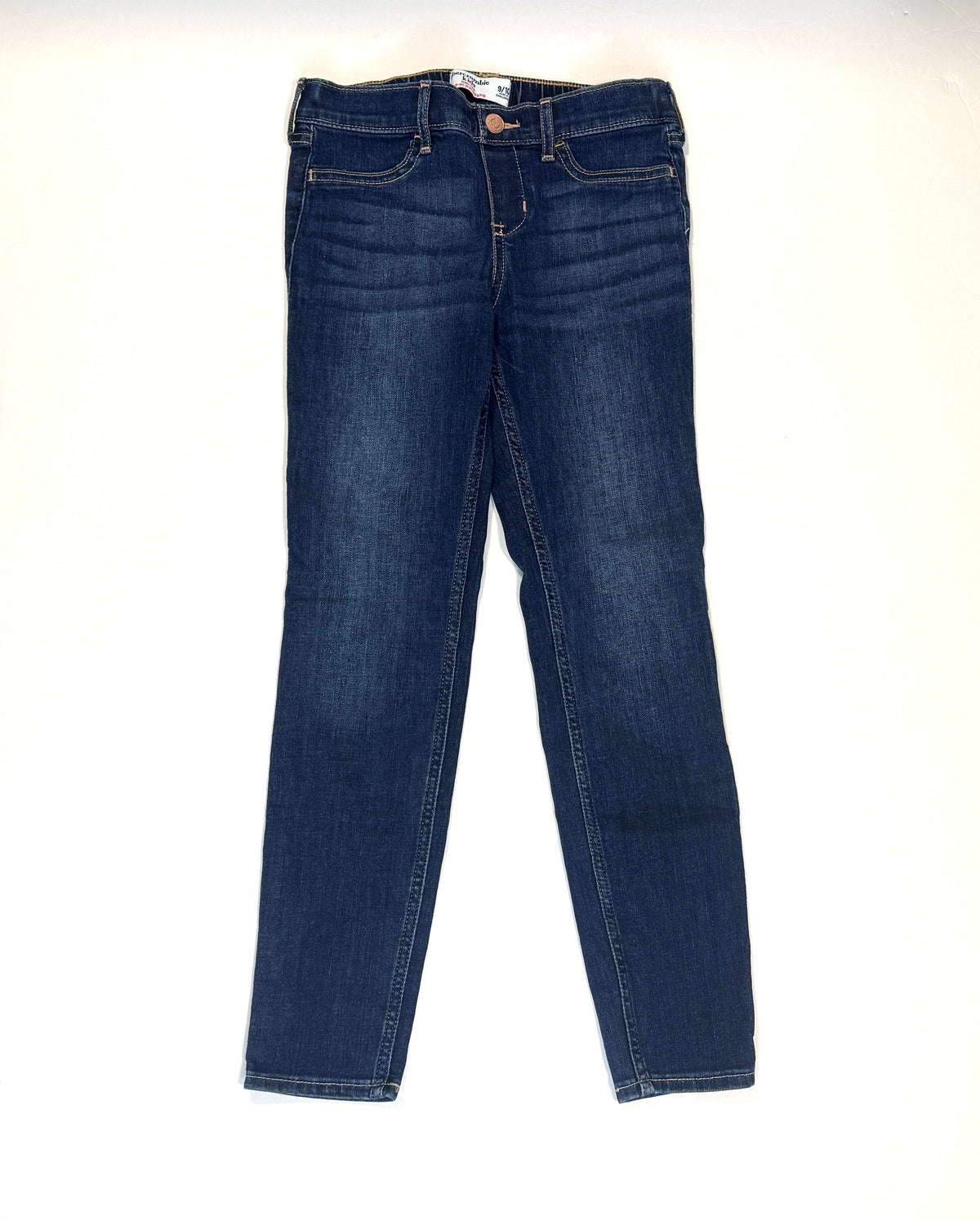 155 Girls Size 9/10 Abercrombie Mid Rise Pull on Leggings