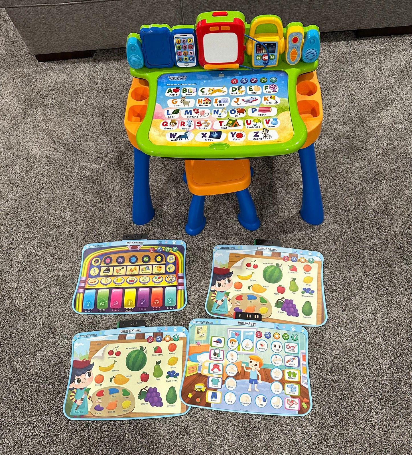 #160 Vtech Get Ready for School Learning Desk