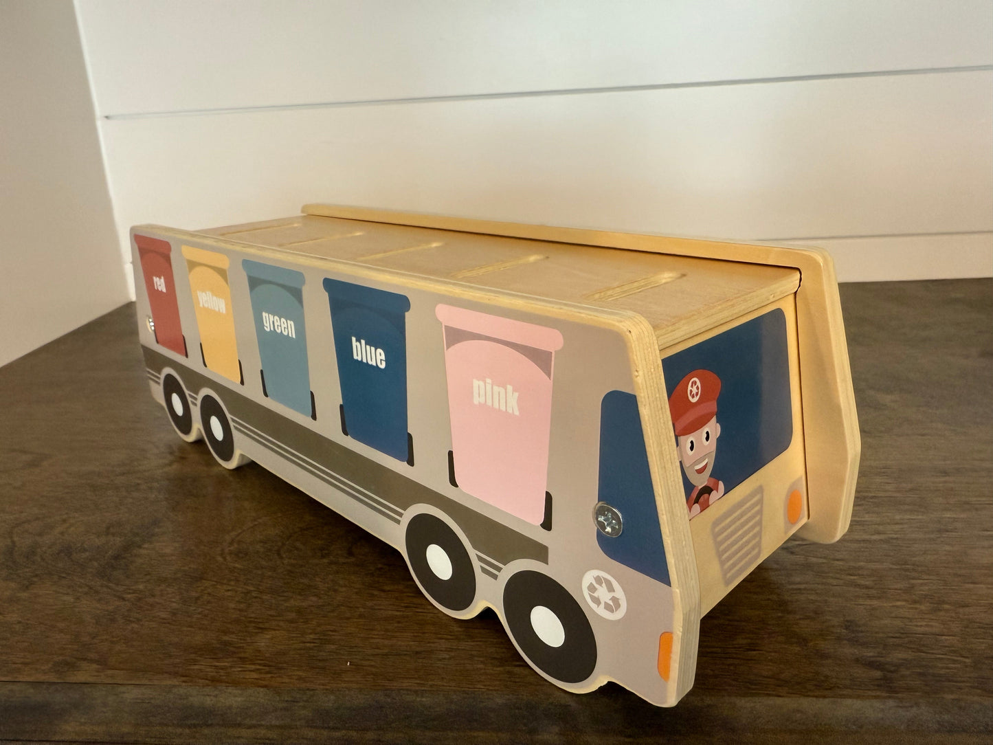 #173-garbage truck sorting toy
