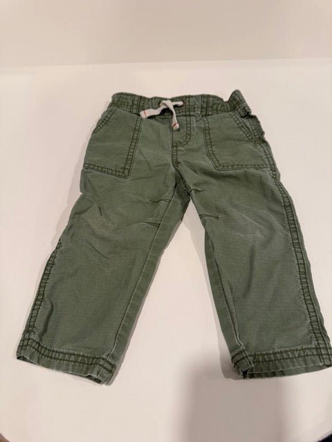 #9 -  Cat & Jack / Carters -  Pants Set (Green, Kahki & Navy)  Toddler Boys SIZE  18M
