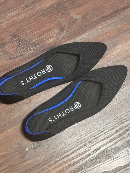 #48 Rothy’s Black Flats Women’s 8