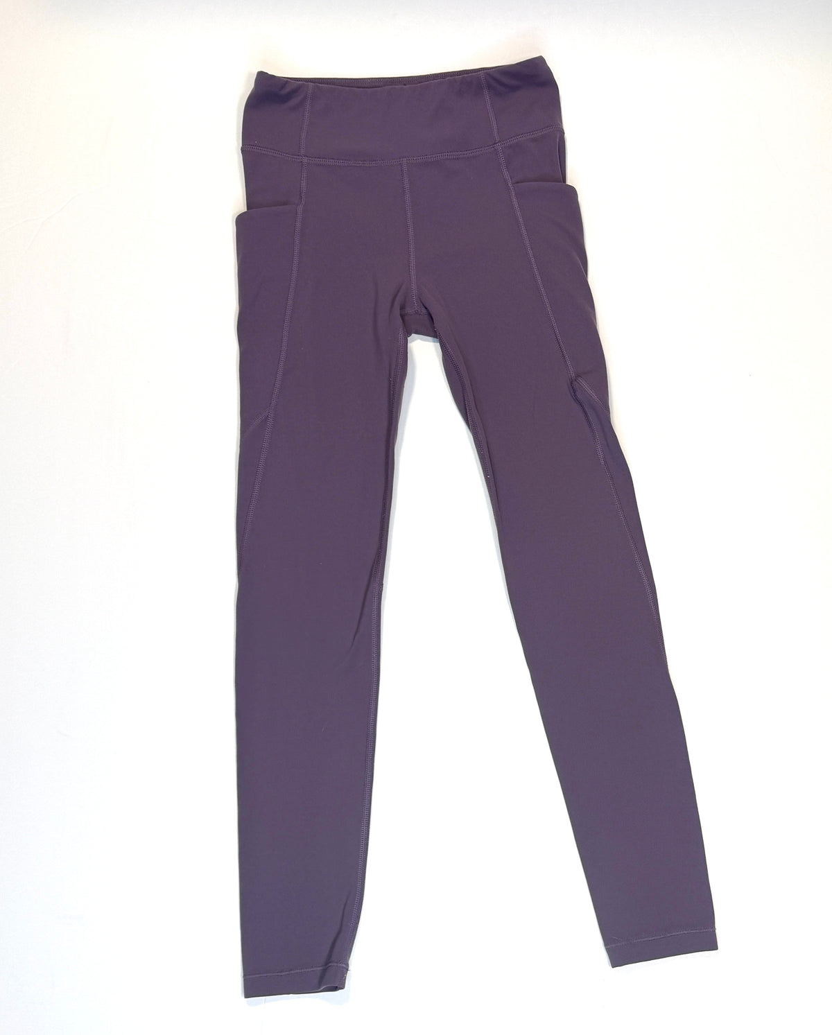 155 Athelta Girls Lize L (12) Purple Leggings