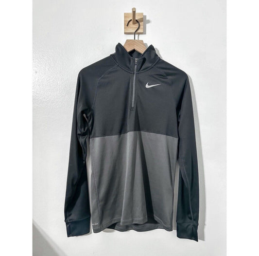 #111 Nike Mens Dri-Fit Intensity Performance 1/4 Zip Pullover Sz Small athletic fit
