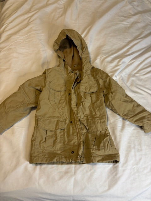 #210 Old Navy Khaki Boys Spring Jacket Size 4T