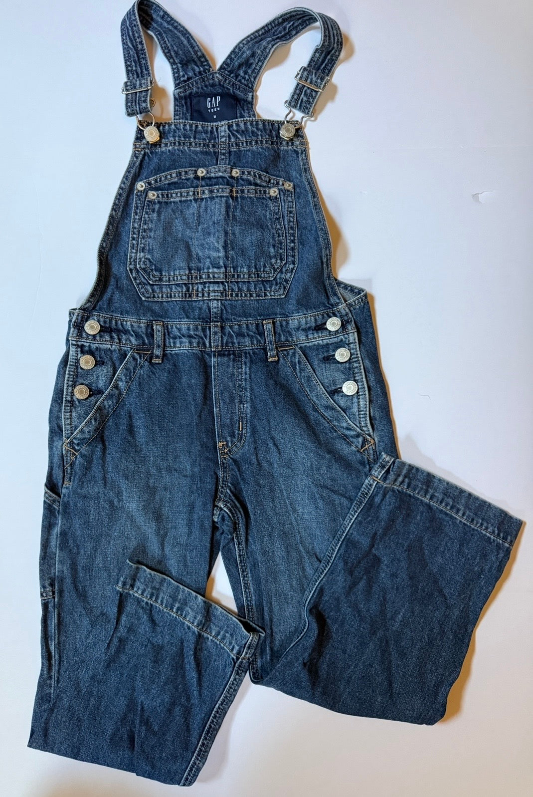 #41 |  M GAP Teen Denim Overall Jeans, girls
