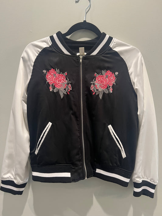 BP Floral Bomber Jacket - Women’s Small