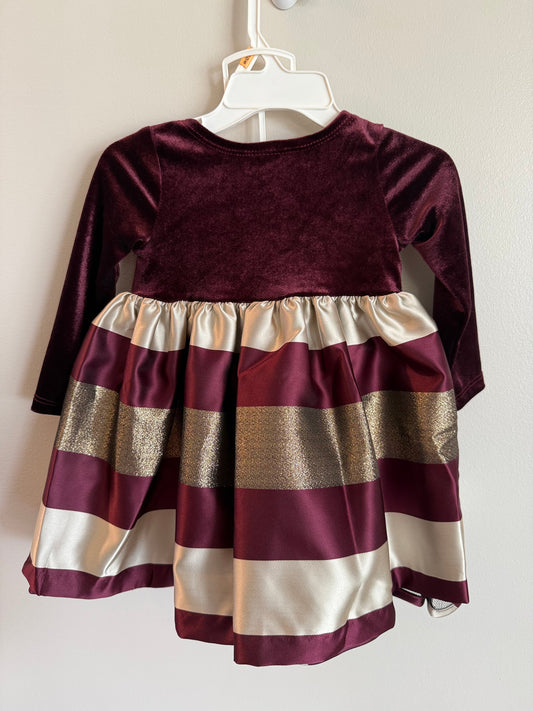#173-*reduced*NWT holiday party dress size 12m