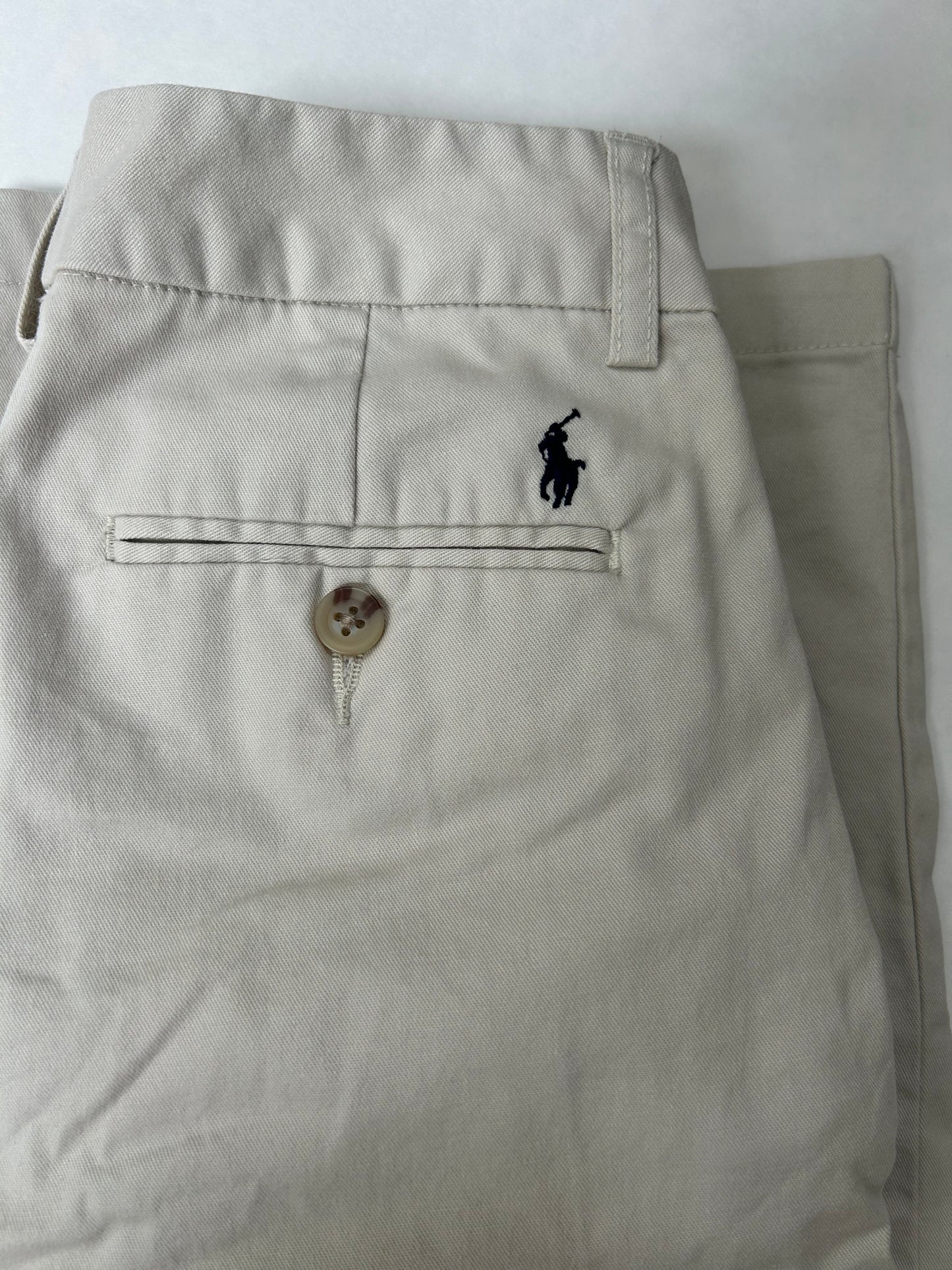 45242 Big boy size 14 Polo Ralph Lauren flat front  khakis