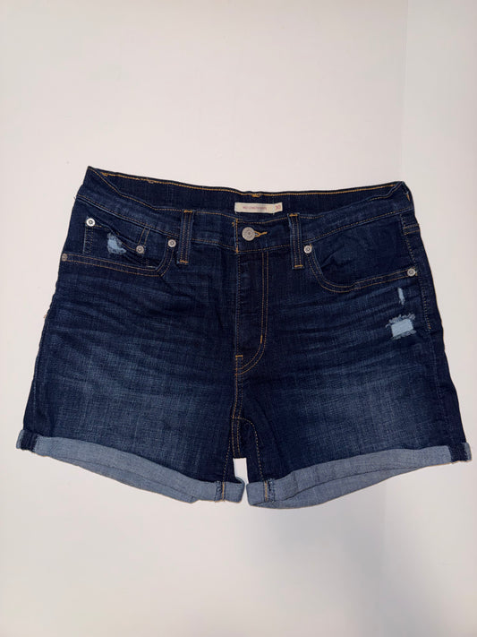 #106: Womens 30 (10) Levis Mid Length Shorts