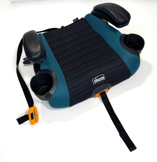 155 Chicco GoFit Plus Backless Booster with LATCH attachment option - Teal and Black
