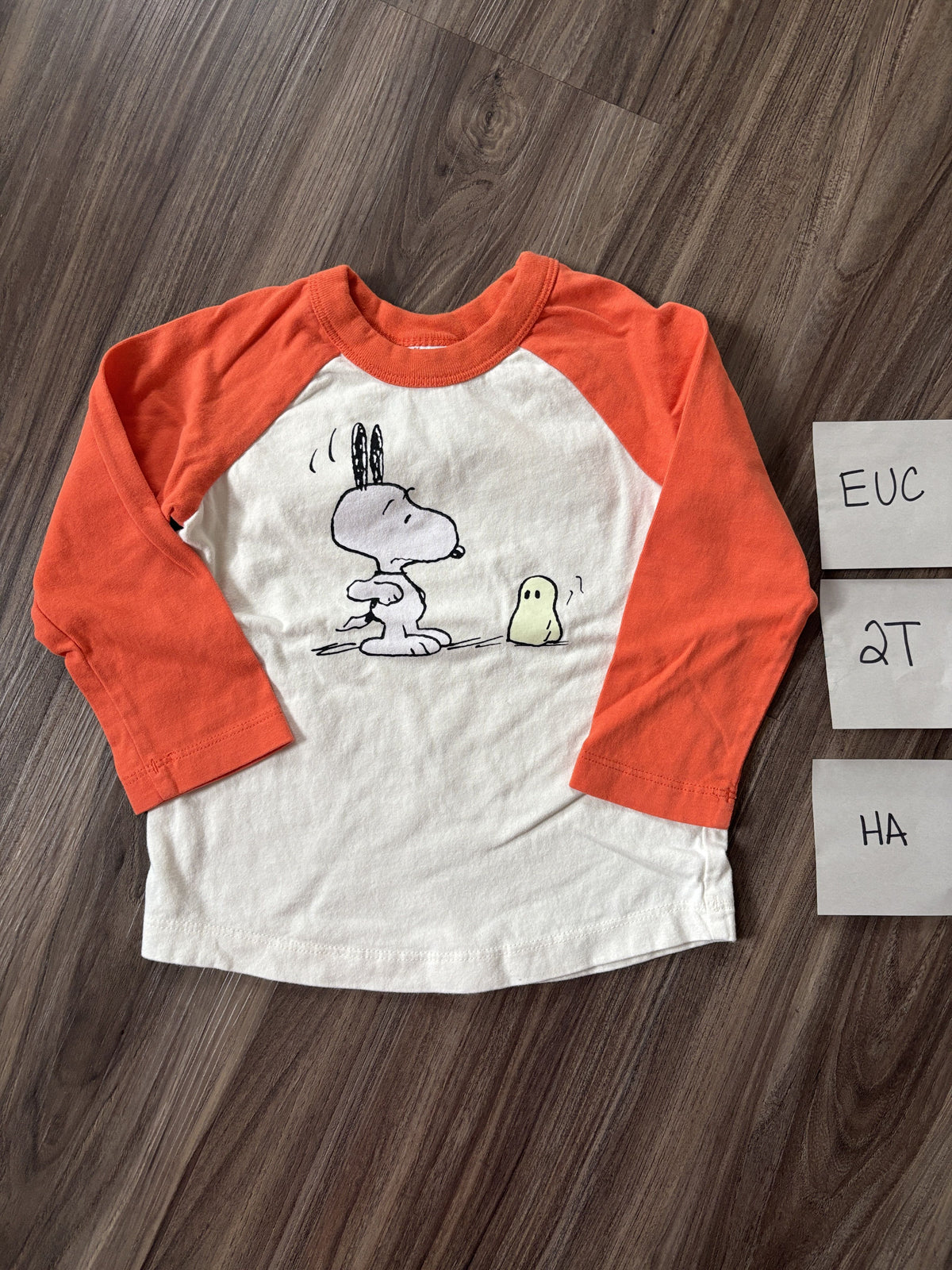 #138 - 2T EUC Hanna Andersson Snoopy Halloween Tee