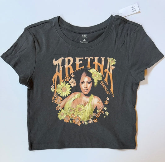 #41 |  (M) NWT (orig $35) GAP Aretha Shirt, girls