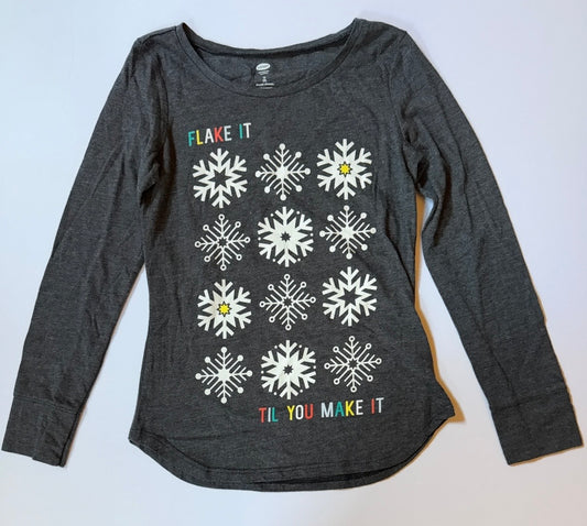 #41 |  8 Old Navy Snowflake Shirt, girls