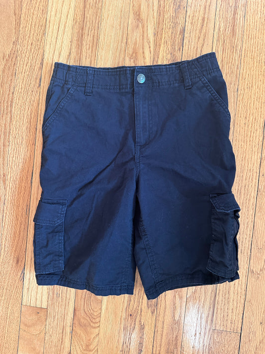 #94 REDUCED Sonoma Black Cargo Shorts - boys 10 -  EUC