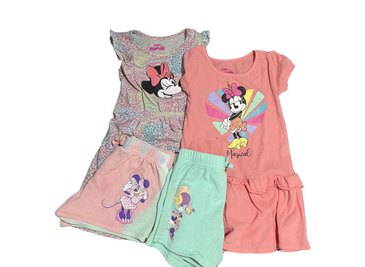 77 - Minnie Dreses & Shorts sz 6 (sister match sz 5)