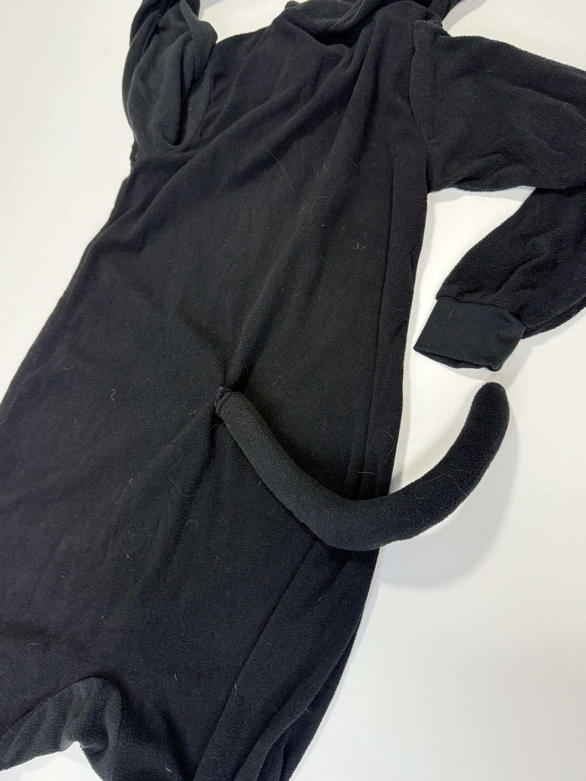 155 Black Cat Onsie Size L 12-14 with Tail