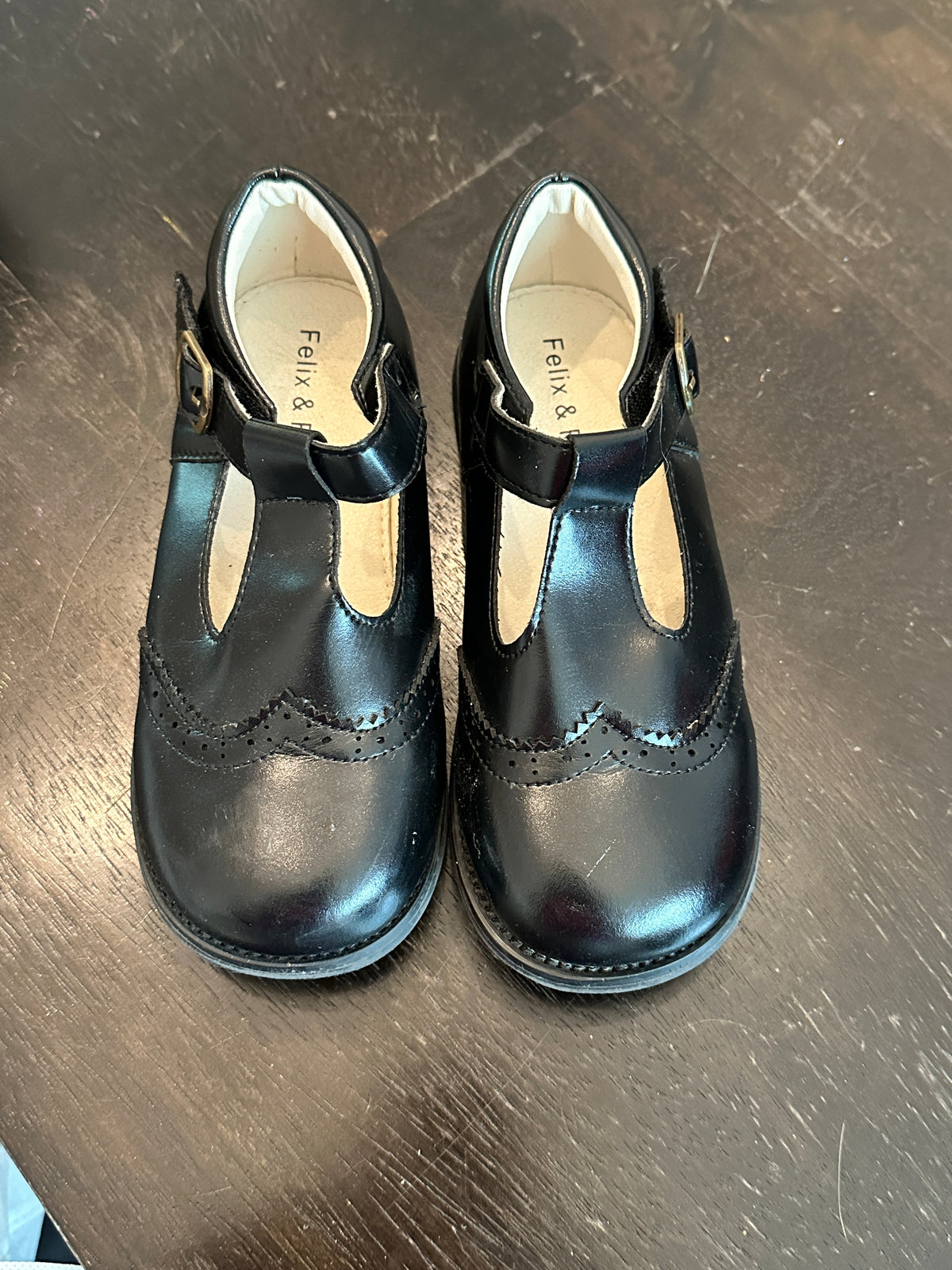 #48 Boutique Black Mary Janes Girls 12