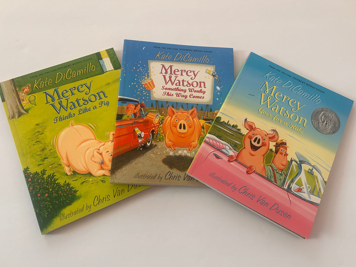 #56 set of 3 Mercy Watson books