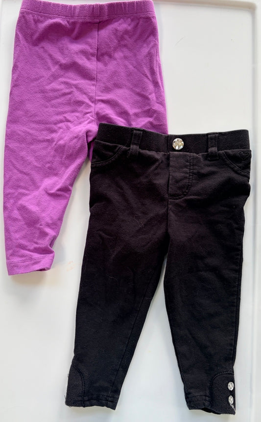 #35 girls 18 month Leggings bundle