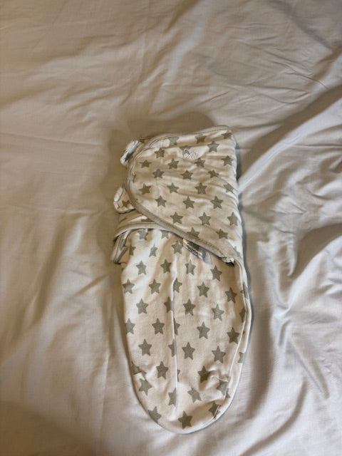 #210 Baby Swaddle Size SM/MD "stars swaddle"