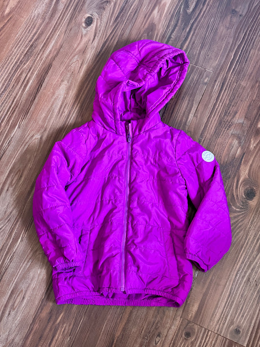 #48 Gap Purple Puffy Jacket Girls 5