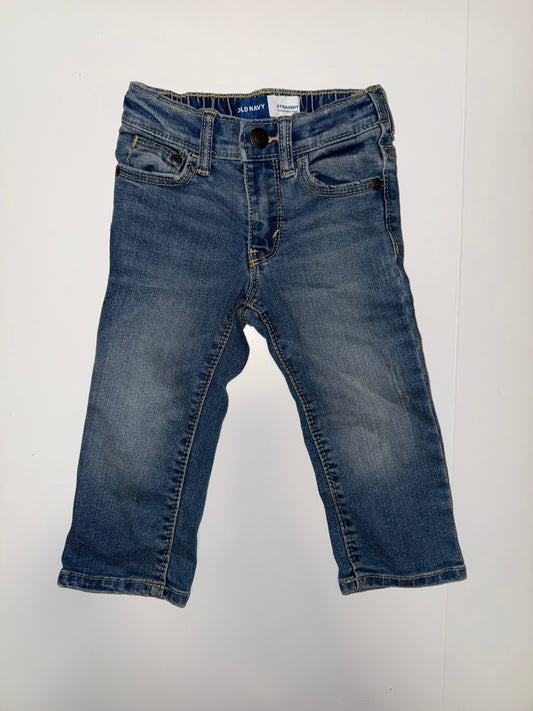 Seller 106: *Reduced* 18-24m Old Navy Straight Jeans (Adjustable Waist)