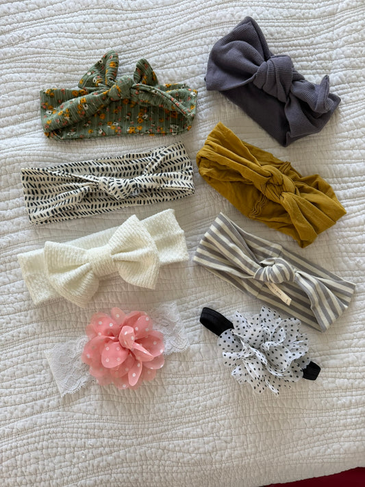 #49 Baby girl boutique headband bows