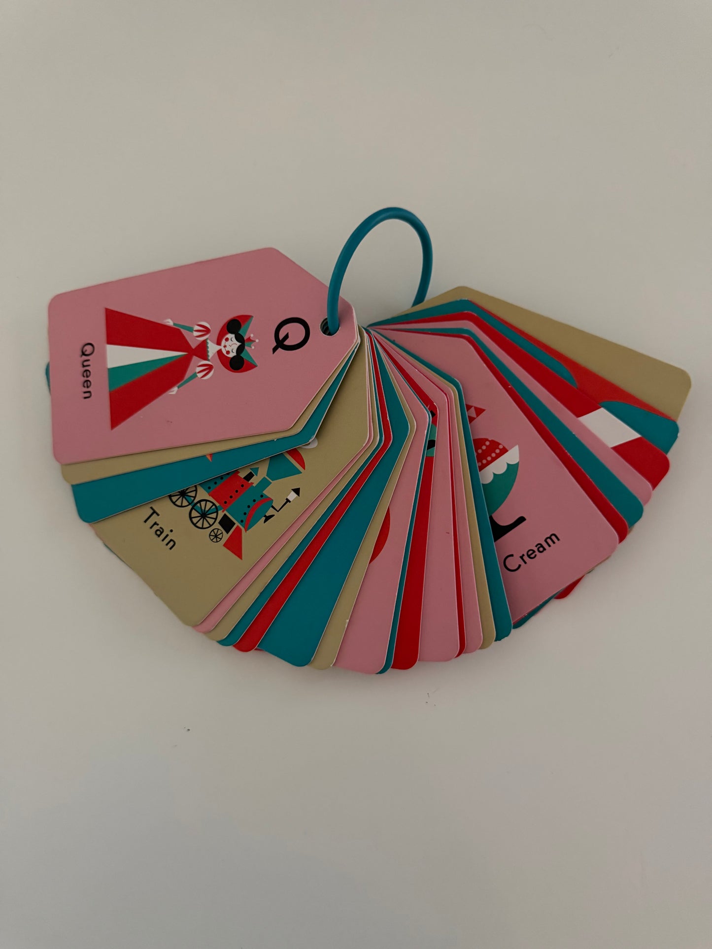 #117, ABC flash cards, EUC