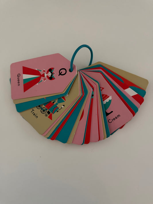 #117, ABC flash cards, EUC