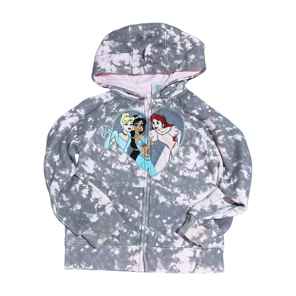 77 - Disney Princess Zip up sz 6
