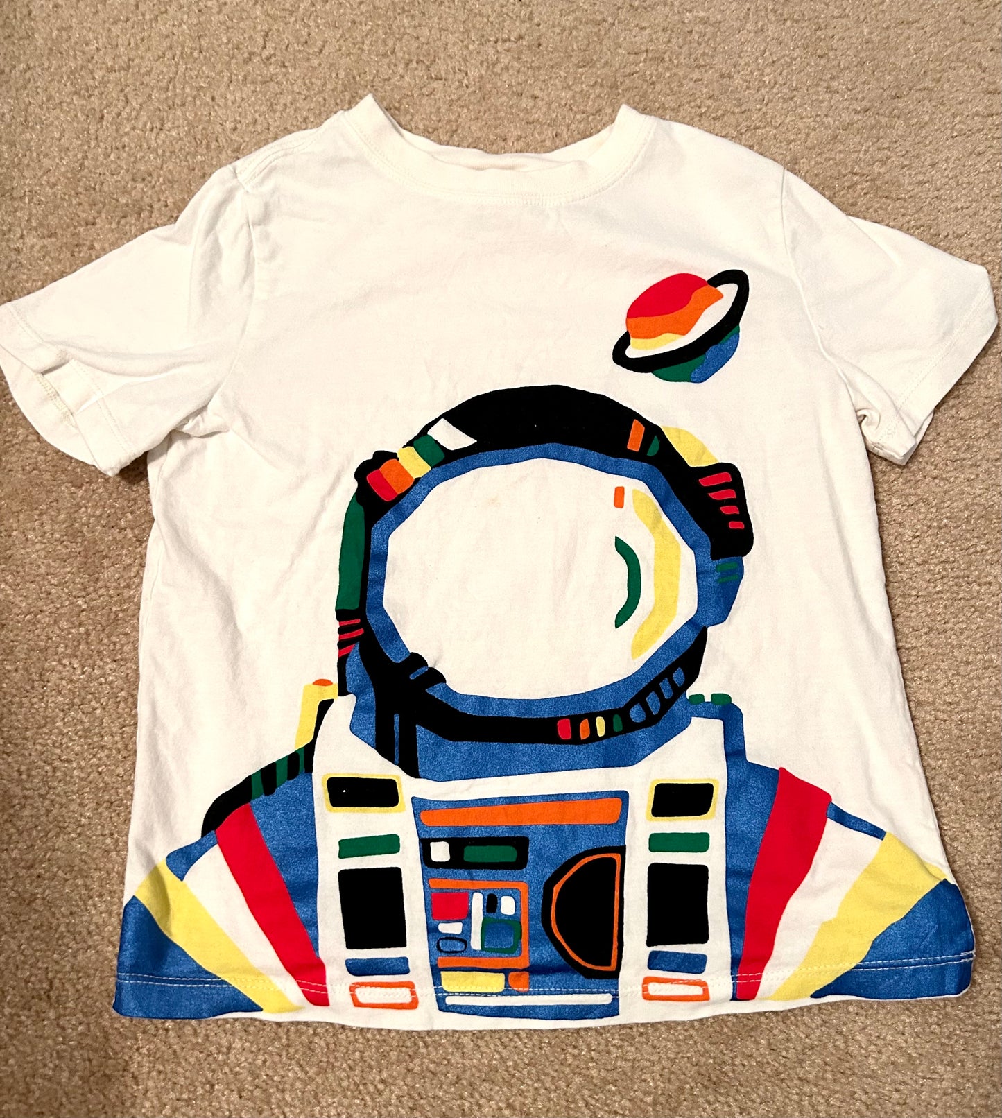 HA Boys 6-7 Astronaut T Shirt HTF