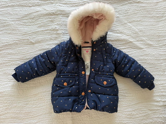 #49 Carters girls 18 month coat