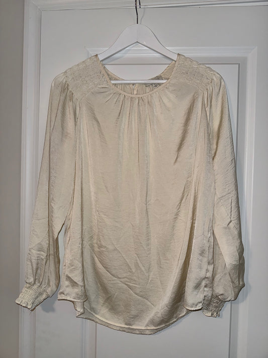 #106: Womens L Alex & Lilly Silky Top