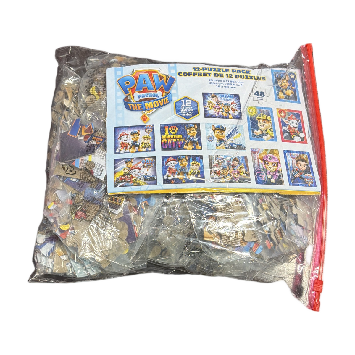 77 - HUGE PACK of Paw Patrol puzzles some never opened