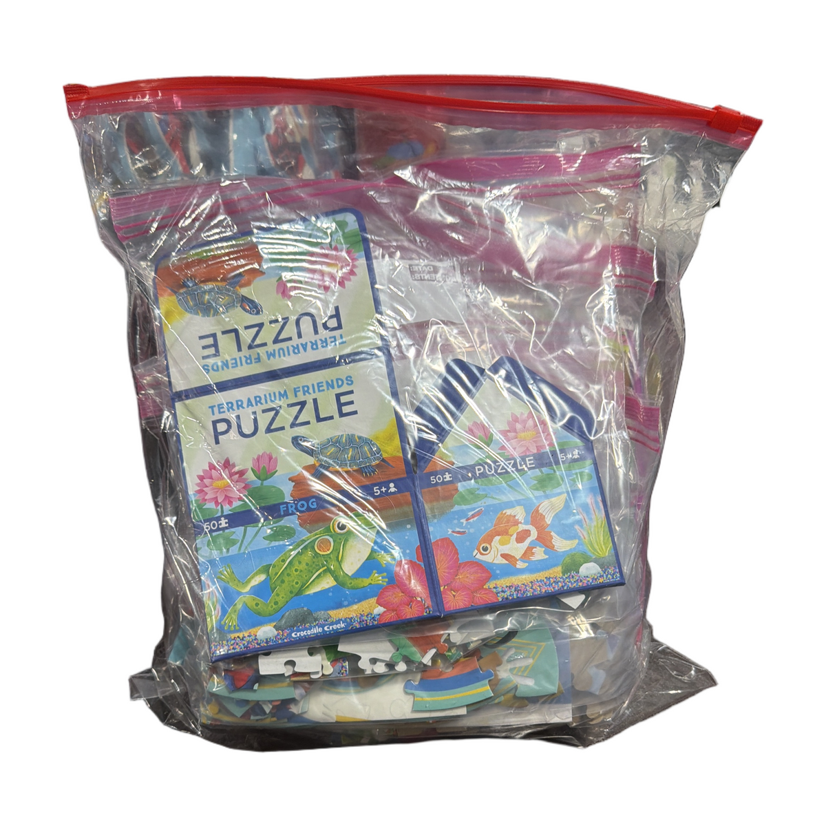 77 - HUGE LOT of puzzles there is a princess flor one in here