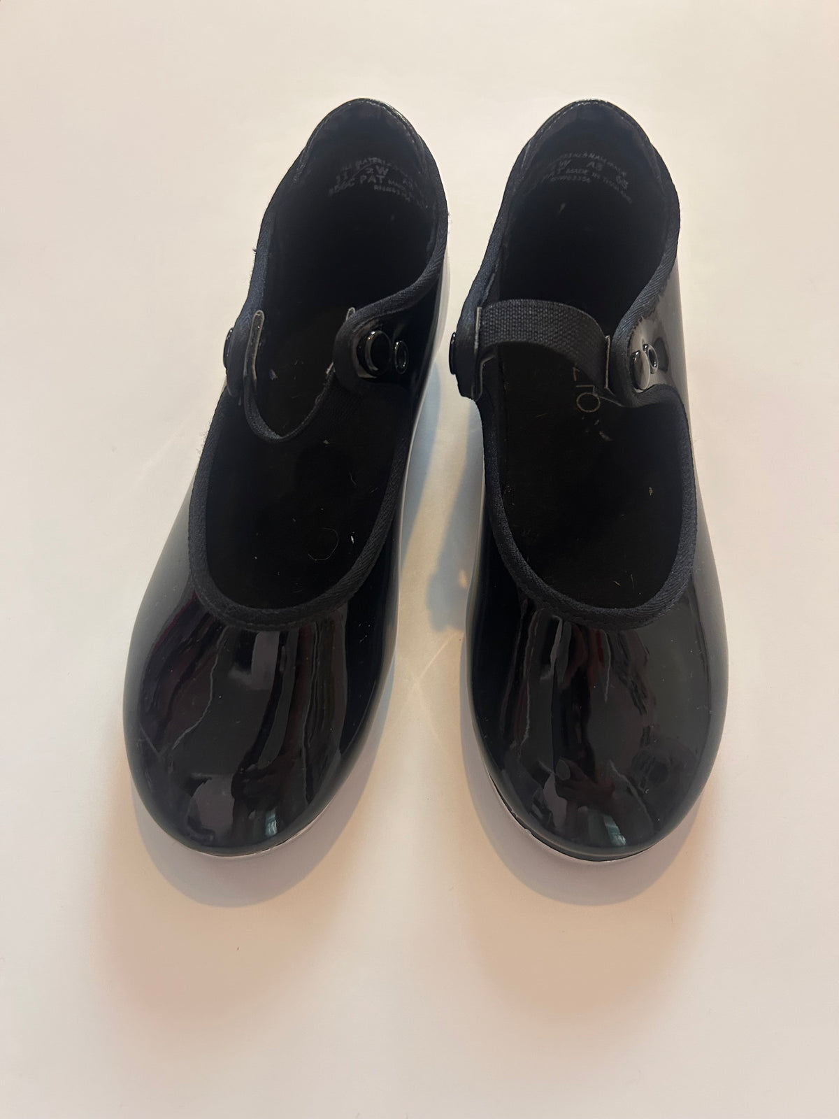 #56 girls Capezio tap shoes 11 1/2 W