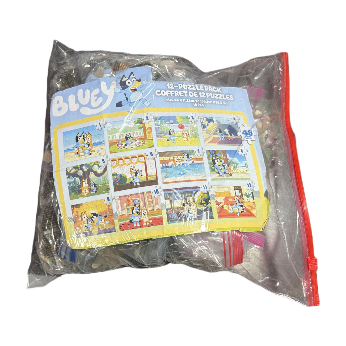 77 - HUGE PACK of Bluey  puzzles some never opened