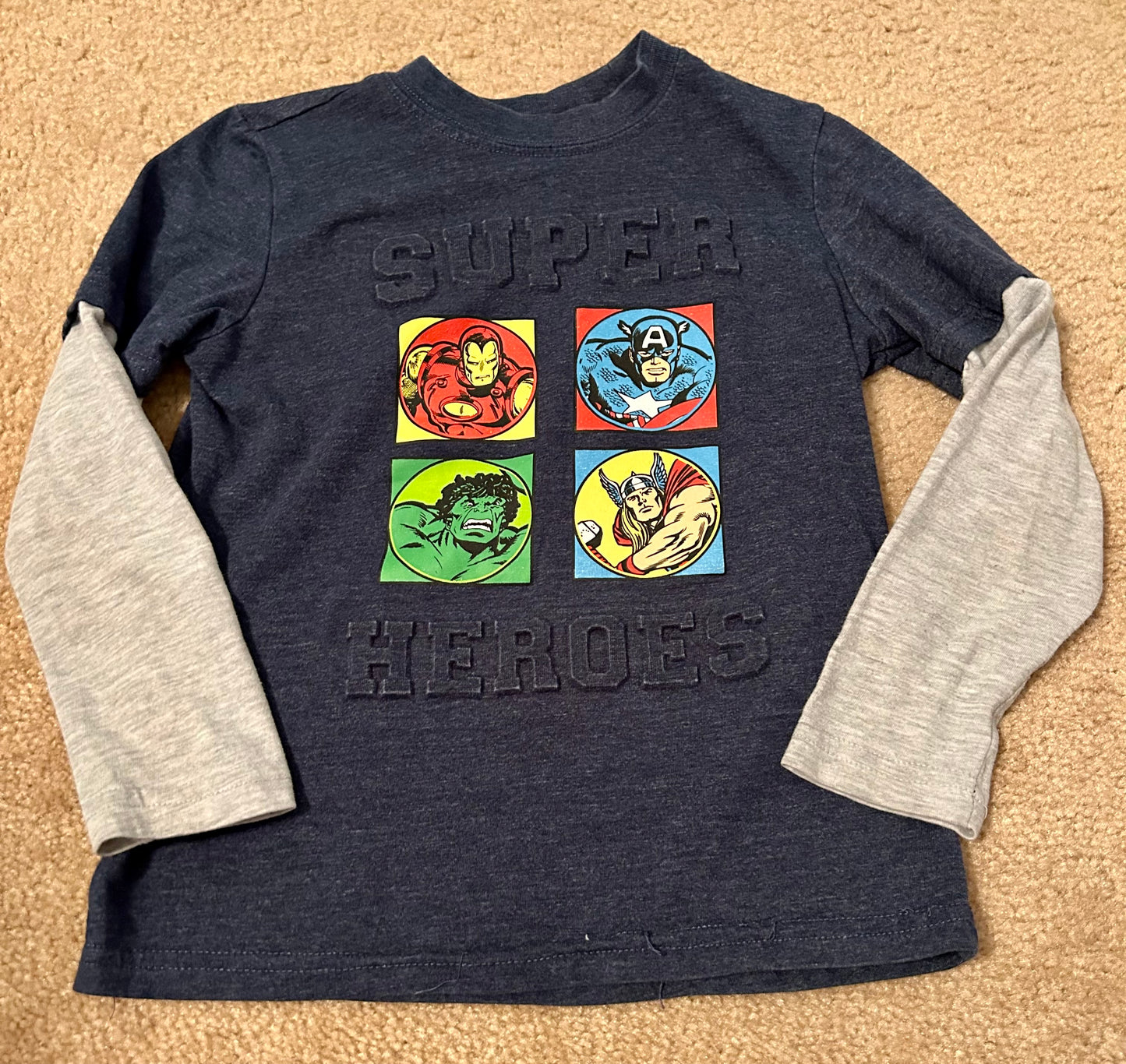 Marvel Embossed 4-5 Shirt