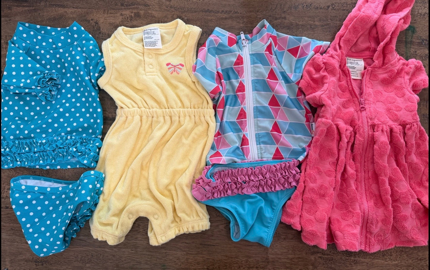 Seller #8 REDUCED 3-6 month swim bundle